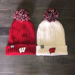 *SOLD* Wisconsin Badger Winter hats Under Armour